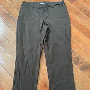 JM Collection Petite Brown Dress Pants, petite large